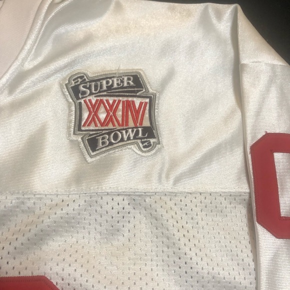 Jerry Rice 49ers authentic 1990 SuperBowl Jersey‎ - Picture 3 of 7